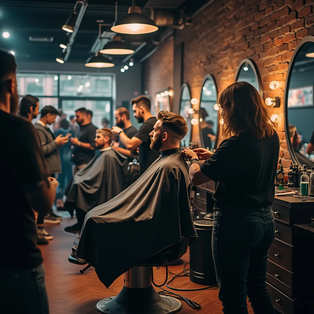 Evento especial colaborativo na barbearia